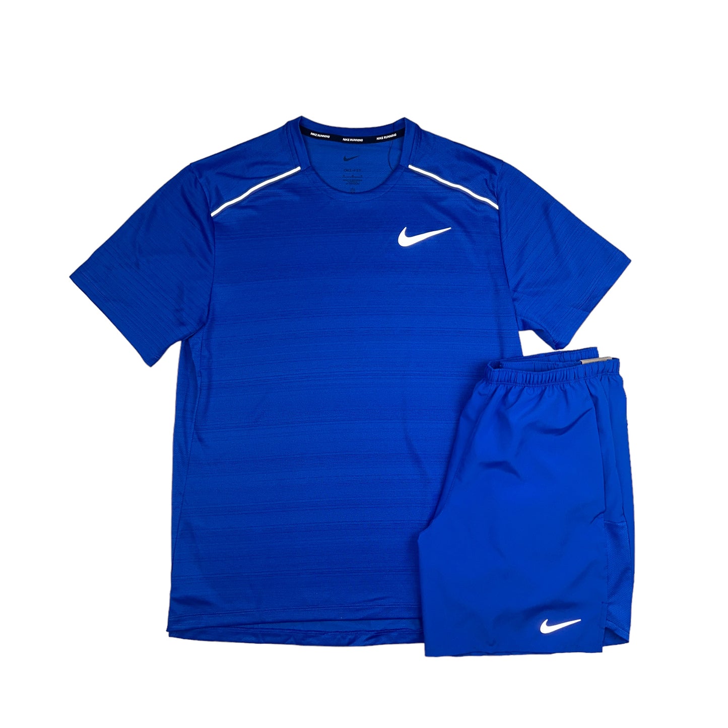 Royal Blue Miler 1.0 & Royal Blue Challenger Shorts Set