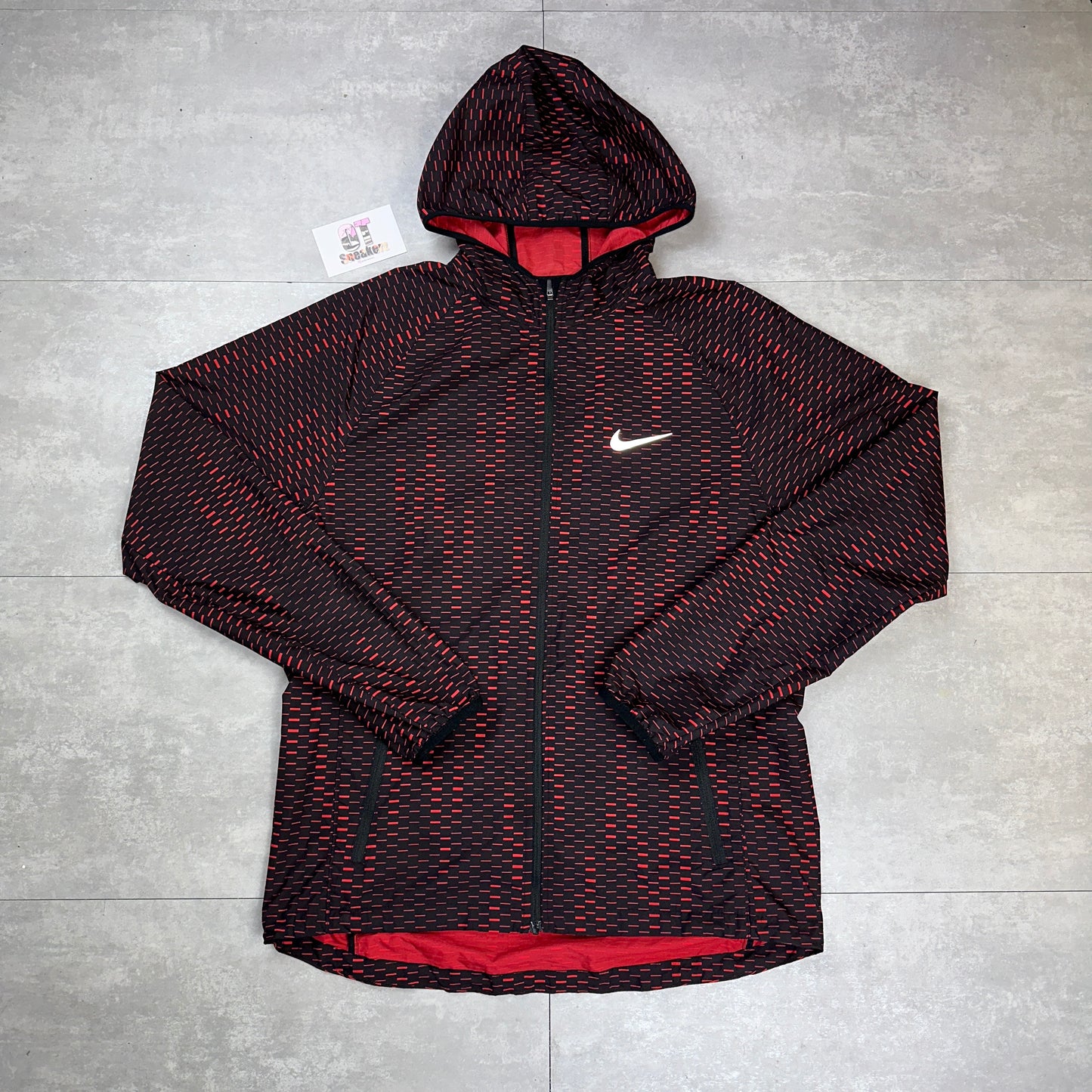 Nike Reflective University Red Shield Windrunner