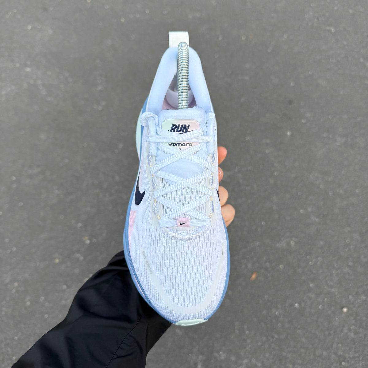 Nike Vomero 18 White Work Blue