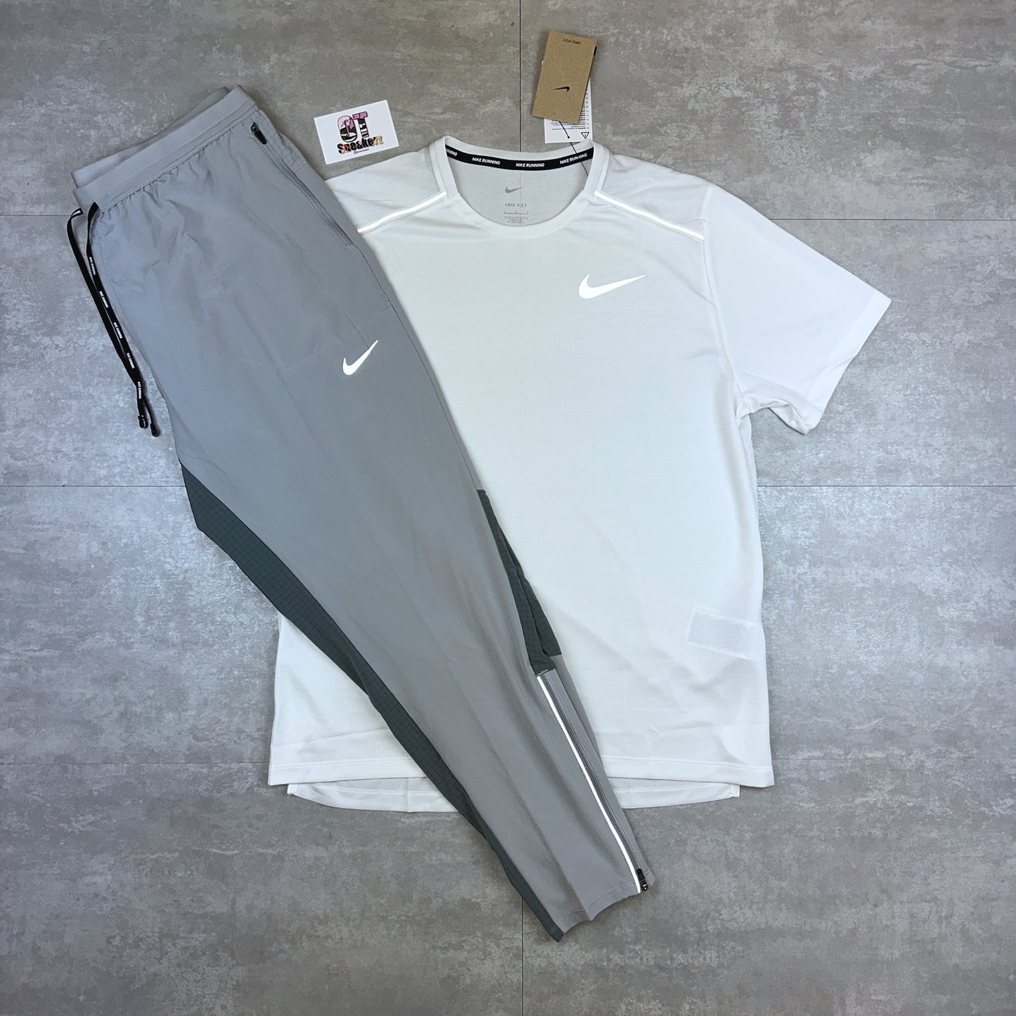 Nike Miler 1.0 Ice White & Grey Phenom Bottoms