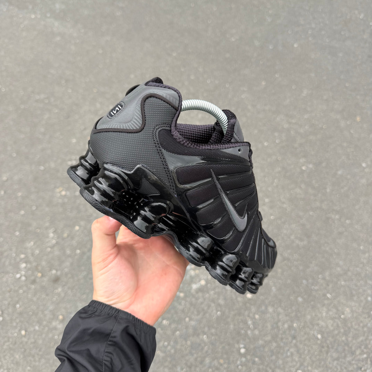 Nike Shox TL Triple Black Reflective