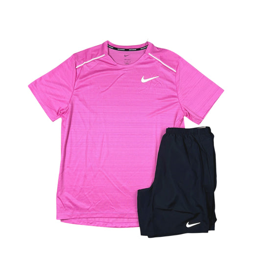 Nike Miler 1.0 Playful Pink & Black Challenger Shorts