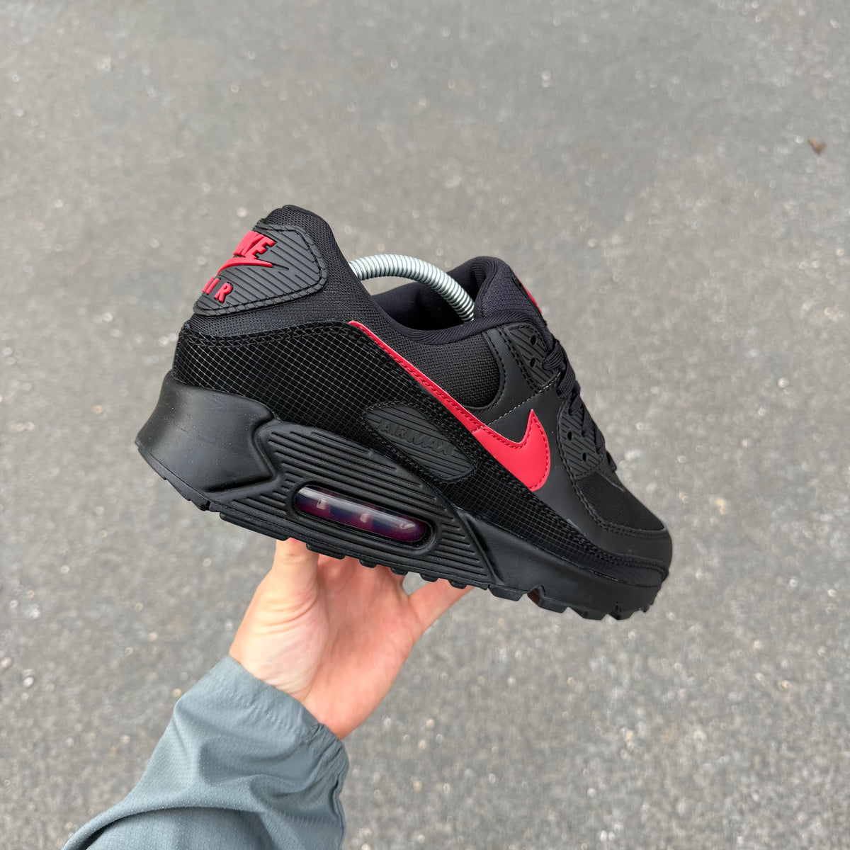 Nike Air Max 90 Black Tough Red