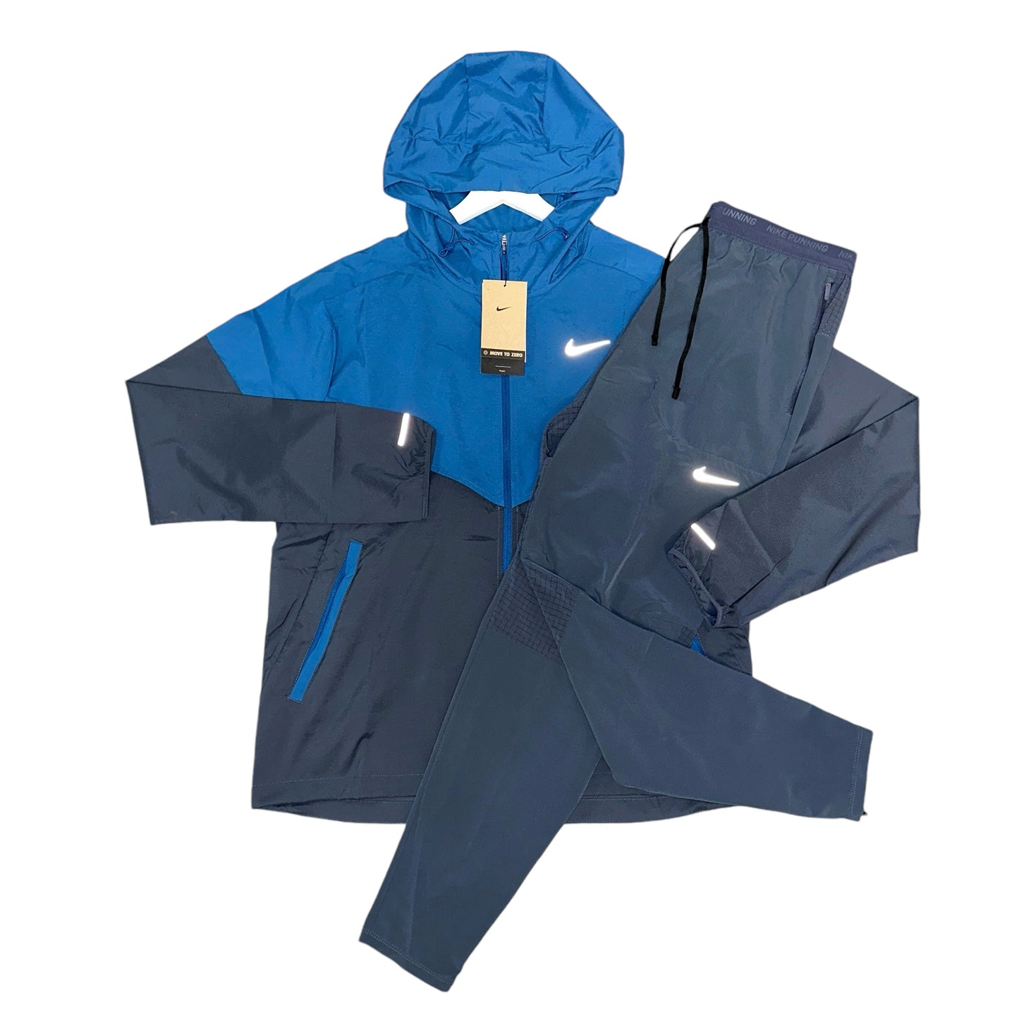 Nike Windrunner Thunder Blue & Phenom Elite Bottoms Navy