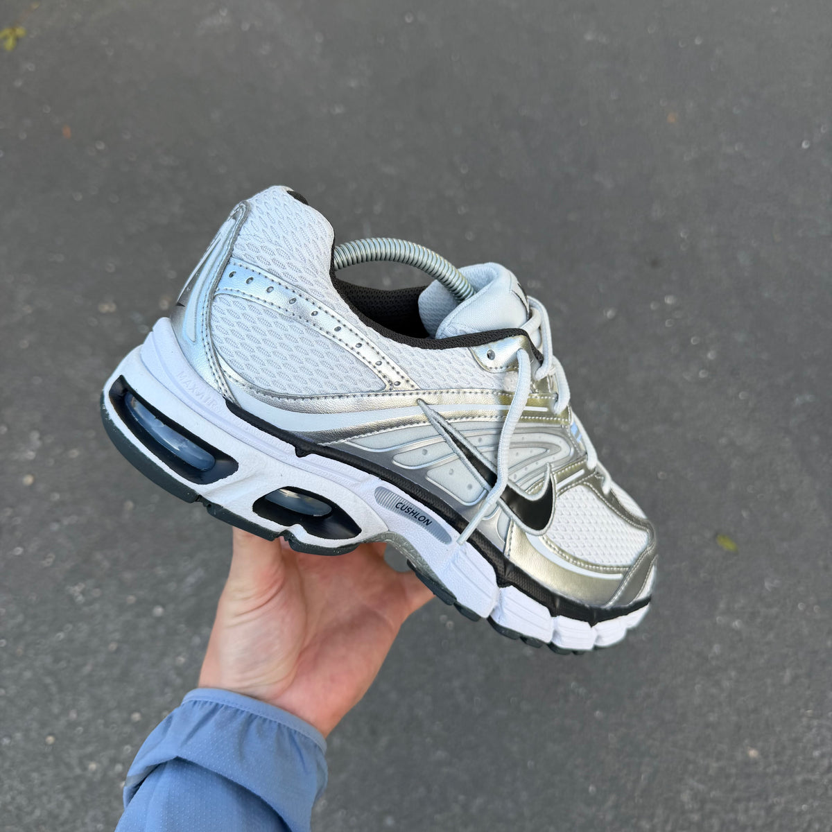 Nike Air Max Moto 2K Metallic Silver Anthracite