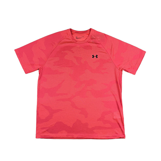 Under Armour Camo T-shirt Salmon Pink