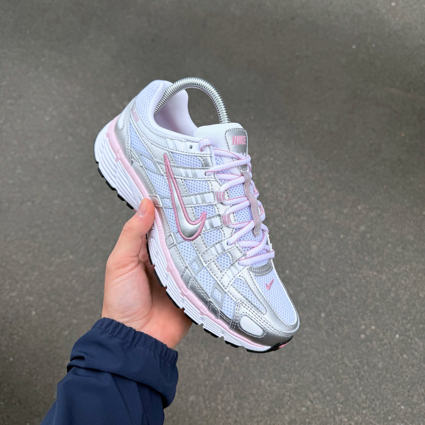 Nike P6000 White Elemental Pink