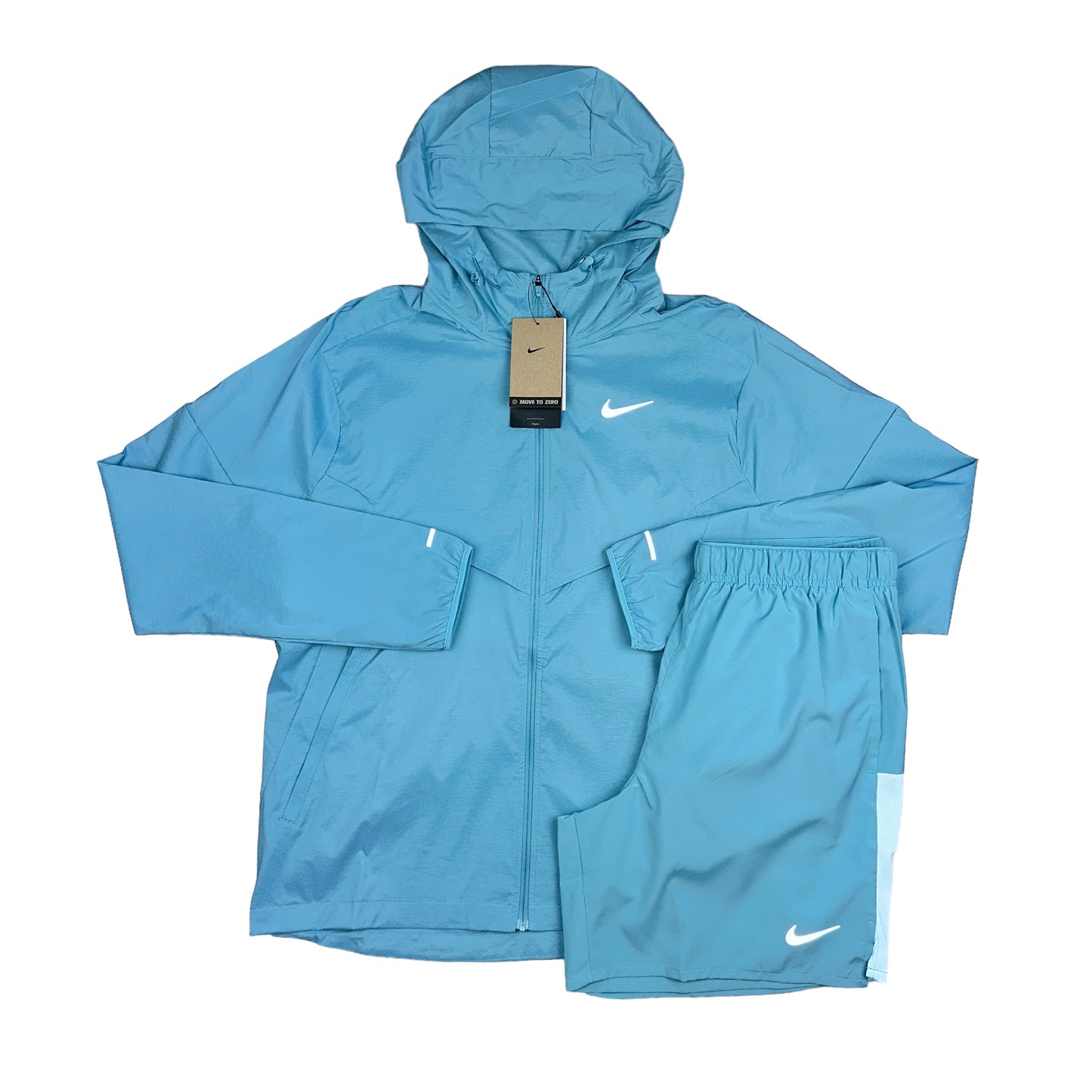 Nike UV Windrunner Denim Turquoise & 7” Challenger Short Set