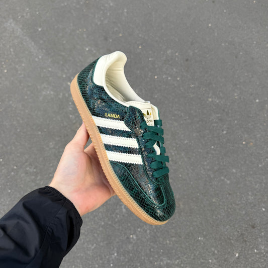 Adidas Samba Snake Skin Green