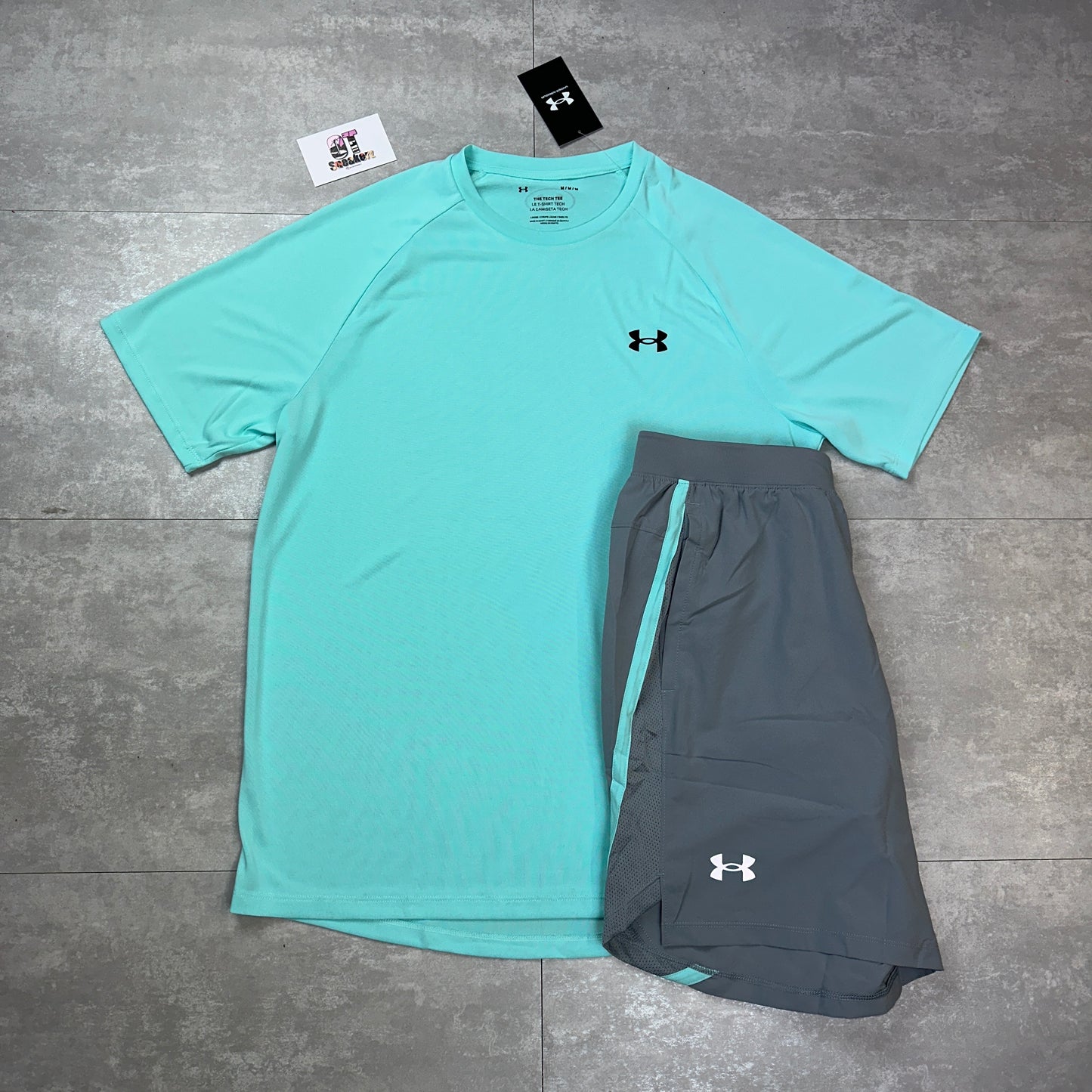 Under Armour Turquoise Set