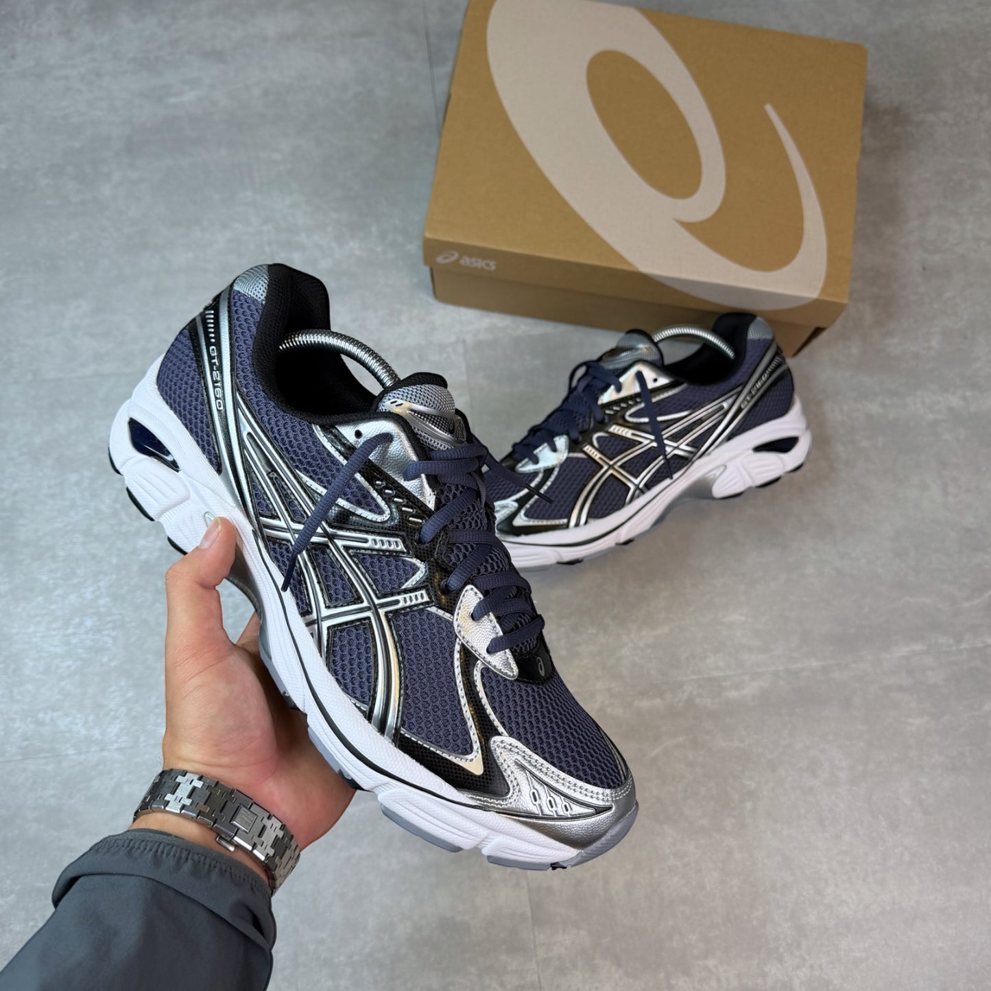 ASICS GT-2160 Indigo Fog Pure Silver