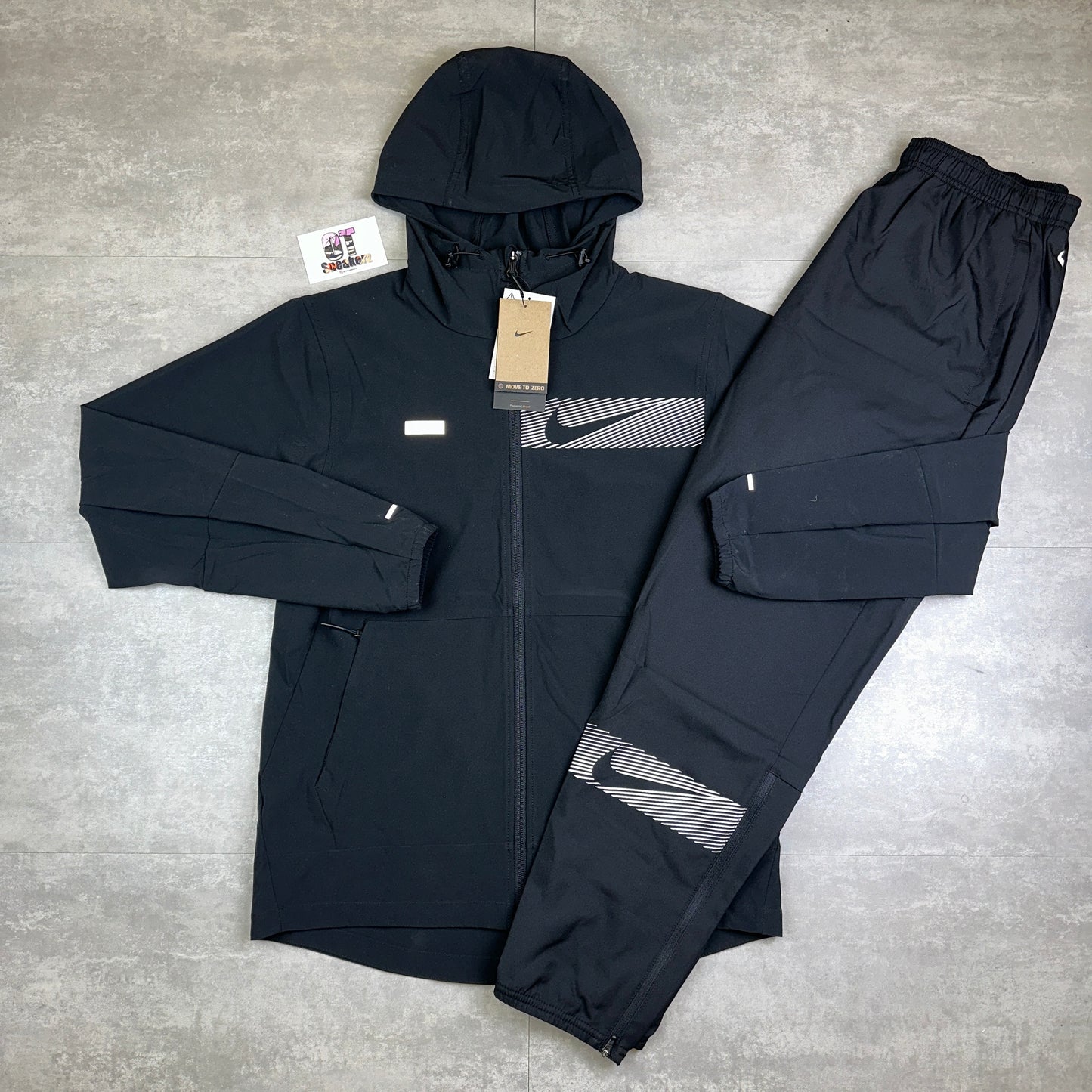 Nike Flash Repel Windrunner Tracksuit Black