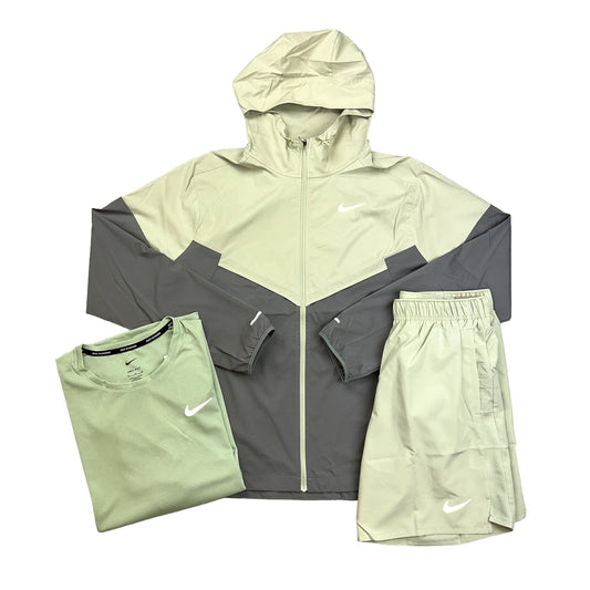 Nike Windrunner Olive Aura 3 Piece Set