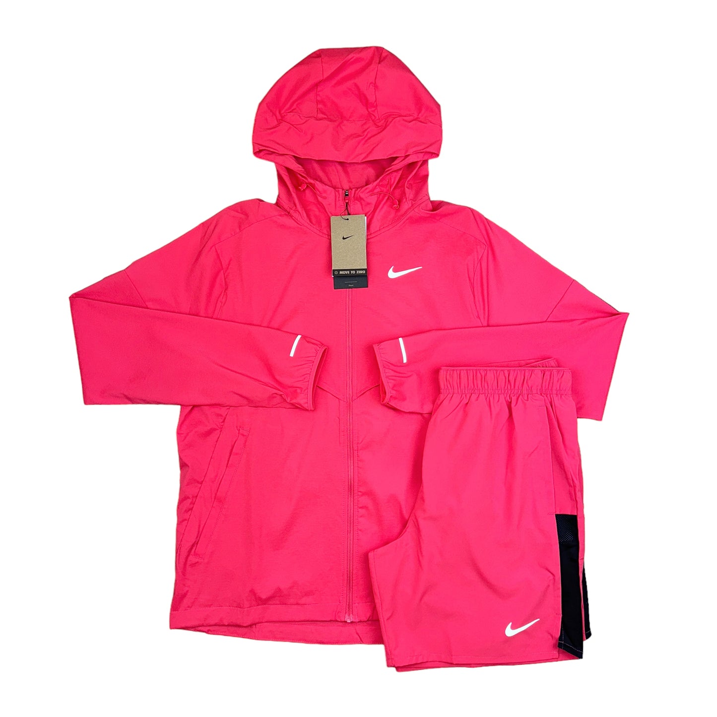 Nike UV Windrunner Aster Pink & 7” Challenger Short Set