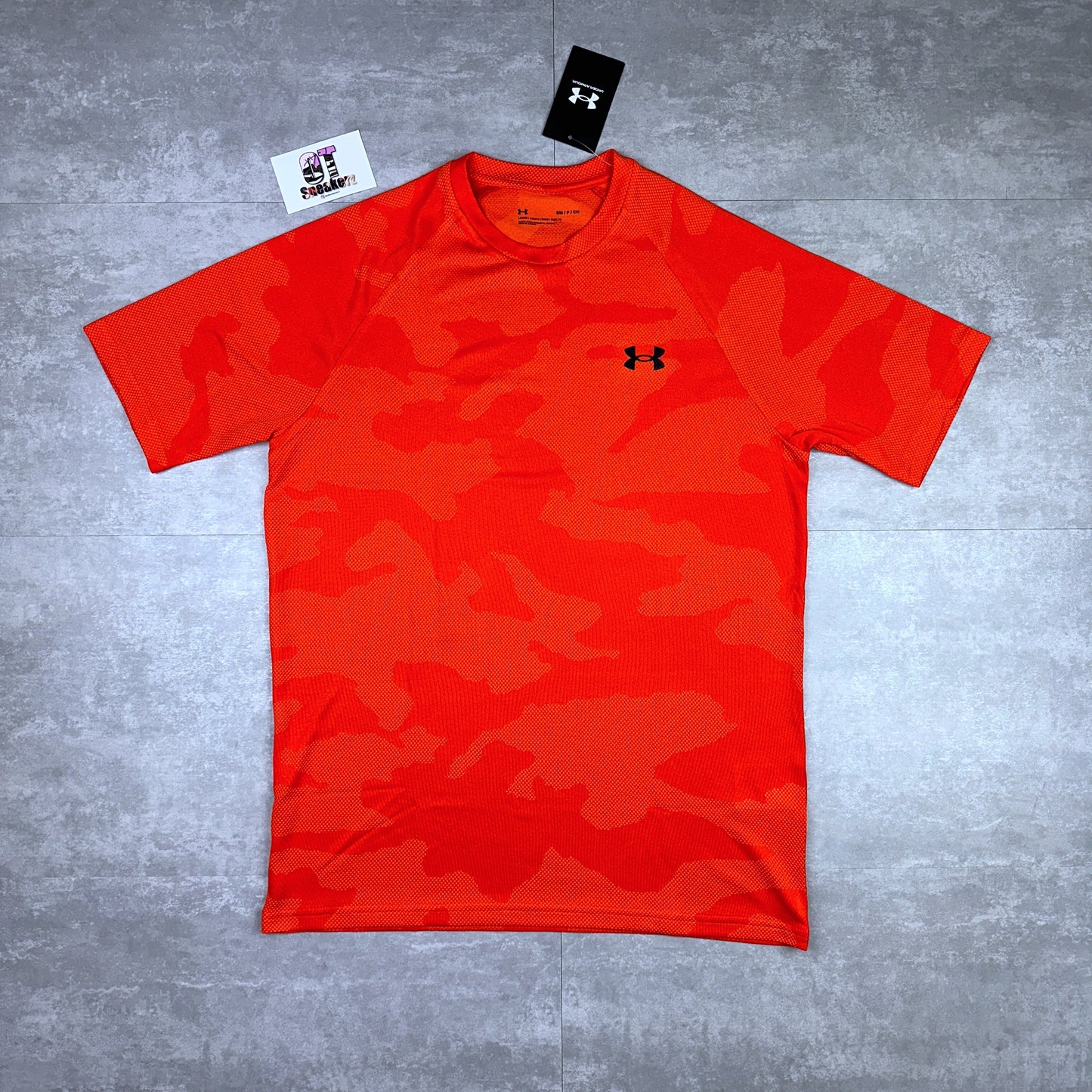 Under Armour Camo T-Shirt Burnt Orange