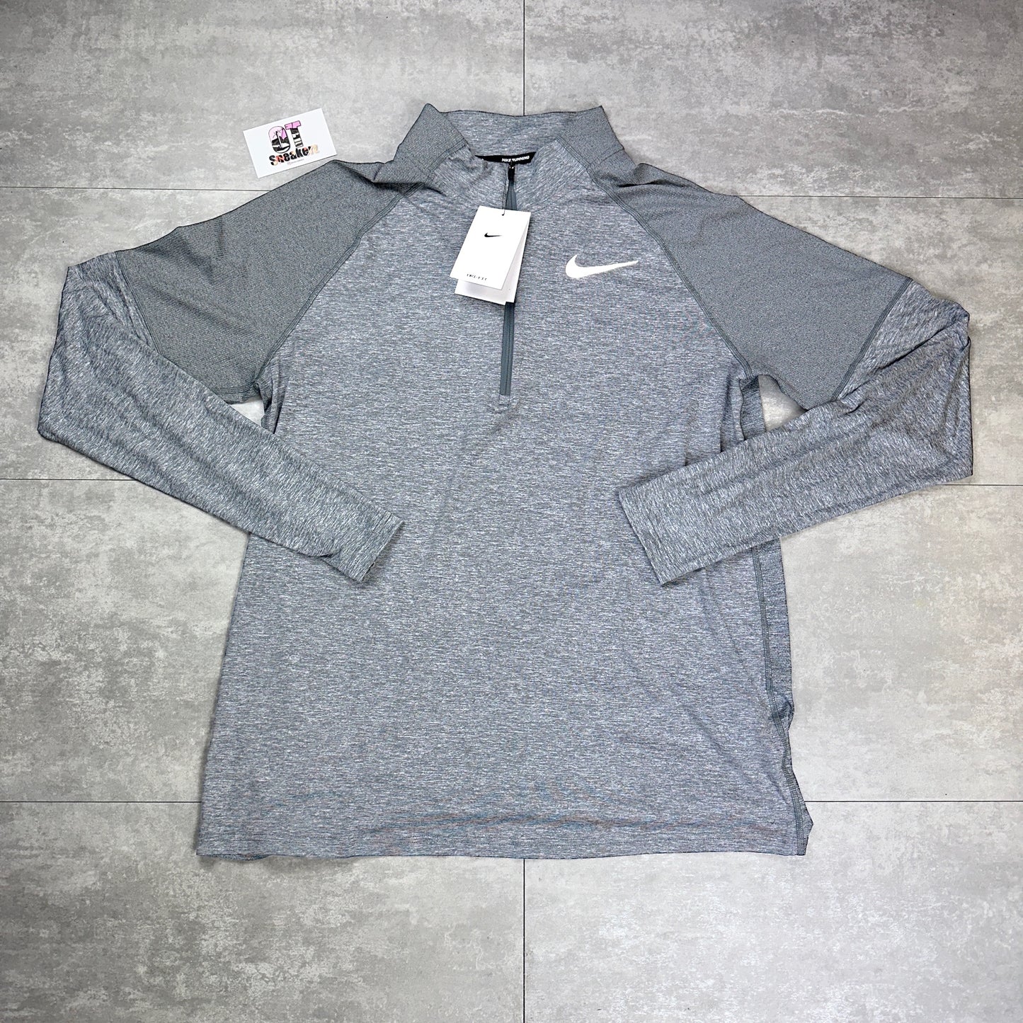 Nike 1/4 Zip Smoke Grey