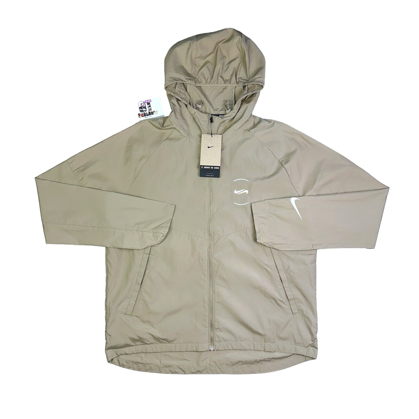 Nike Double Swoosh Windrunner Tan