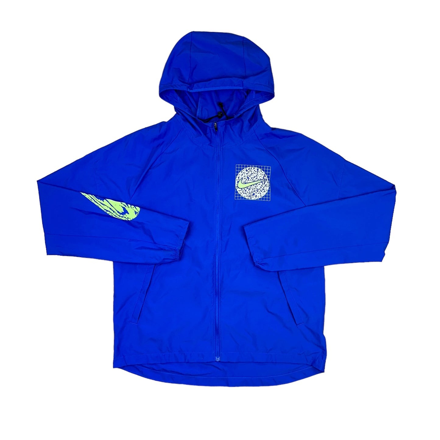 Nike GX Graphic Windrunner Race Blue Neon