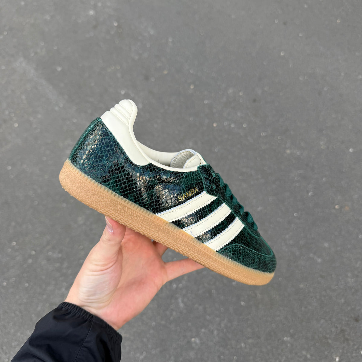 Adidas Samba Snake Skin Green