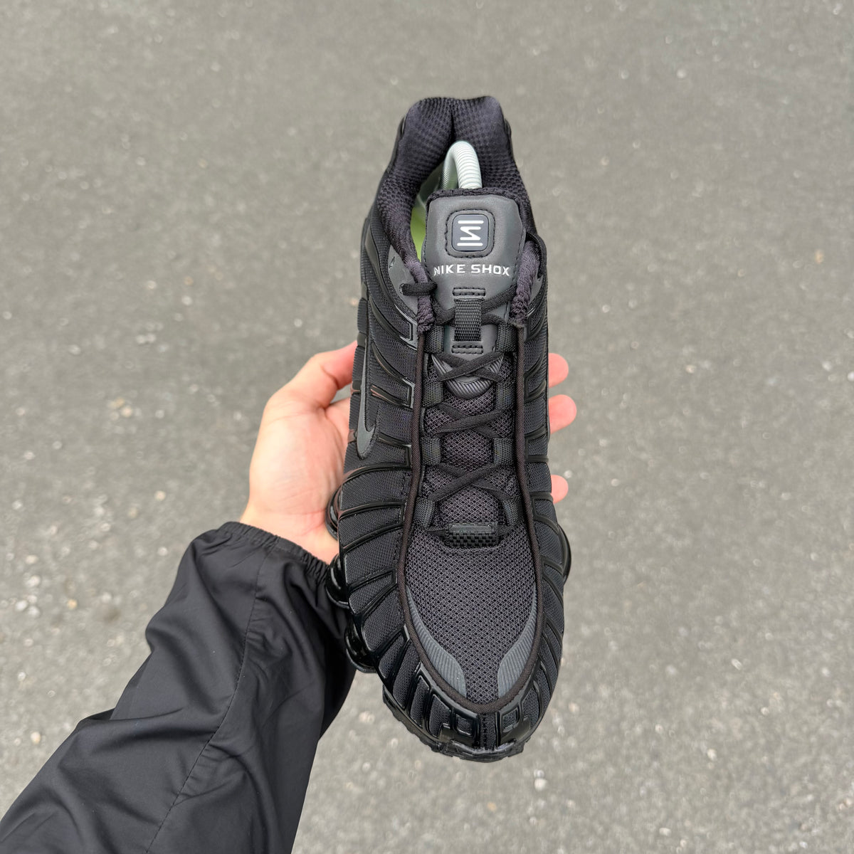 Nike Shox TL Triple Black Reflective