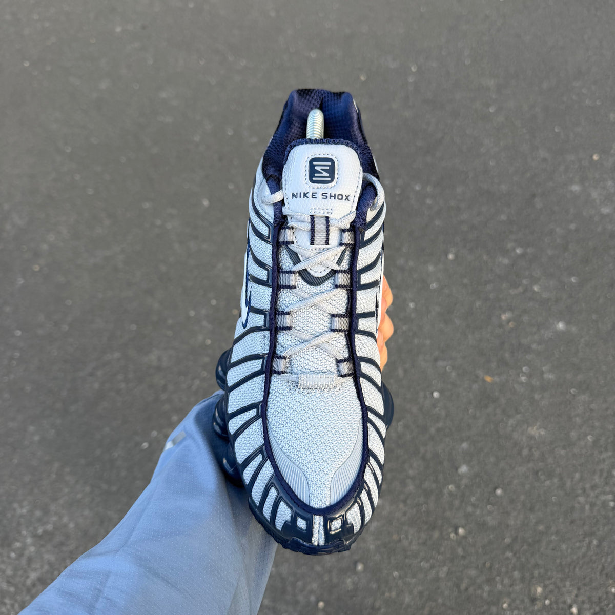 Nike Shox TL Midnight Navy Wolf Grey