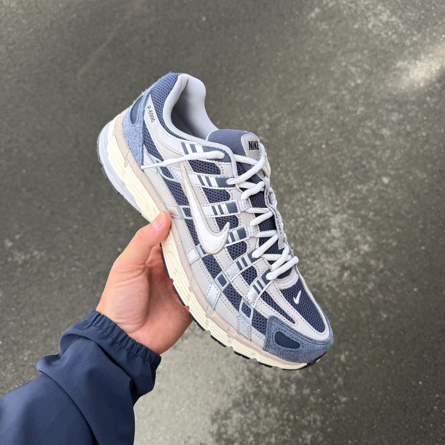 Nike P6000 Thunder Blue Pale Ivory