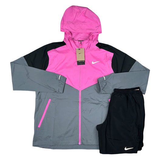 Nike UV Windrunner Playful Pink & Black Challenger Shorts