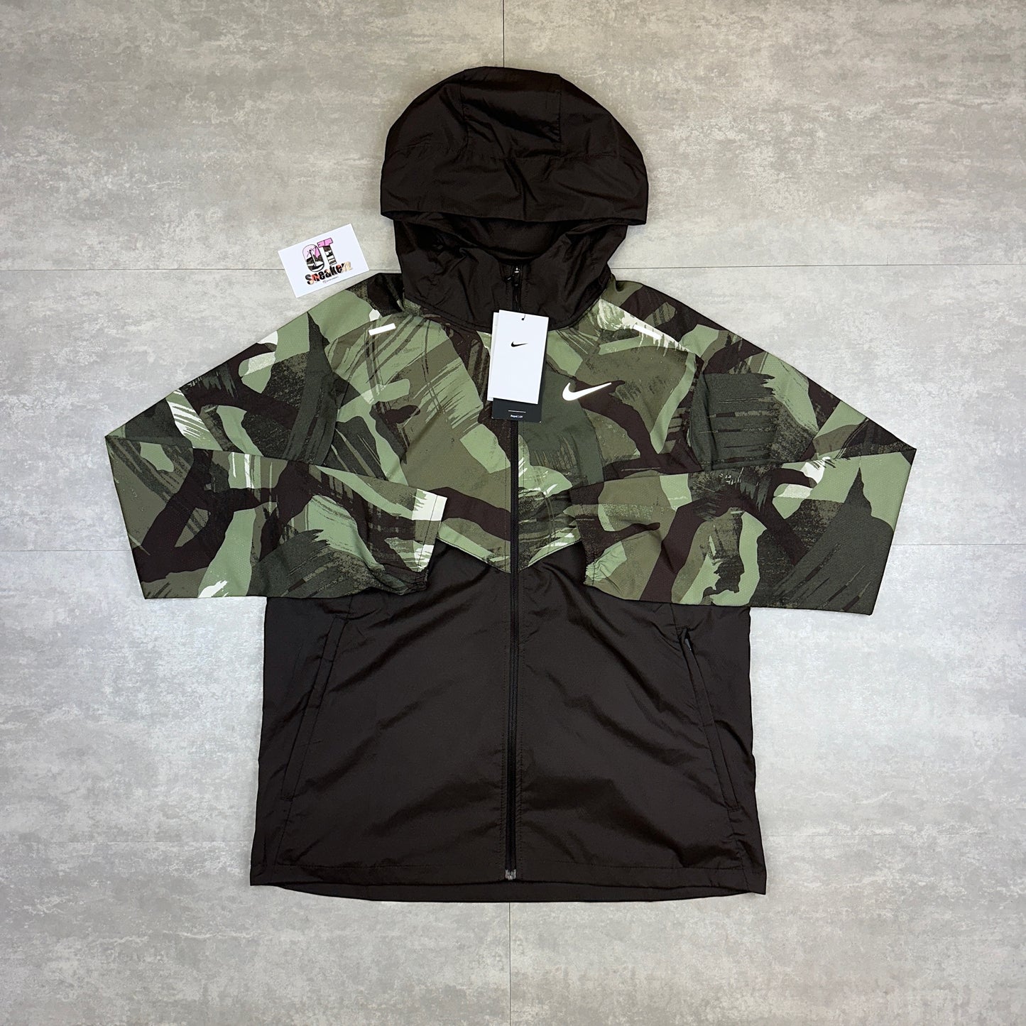 Nike Windrunner Khaki Green Camo