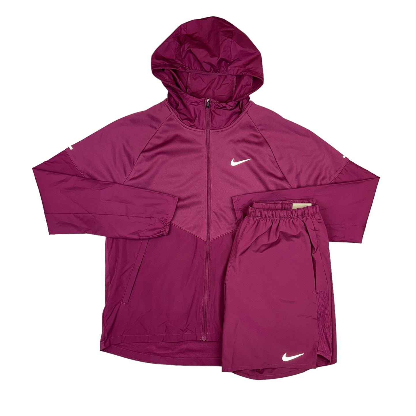 Nike Repel Windrunner & Short Set Beetroot