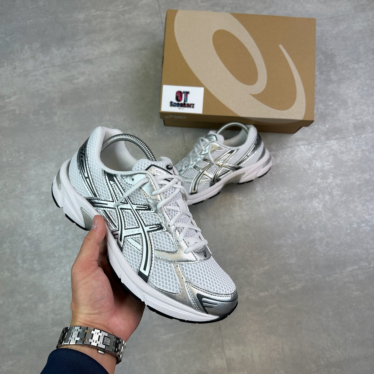 ASICS Gel-1130 White Pure Silver