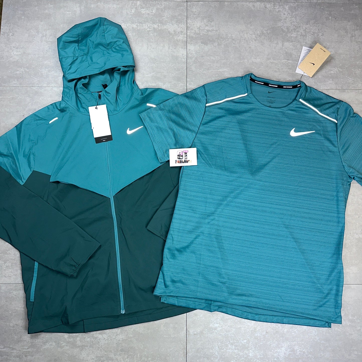 Nike Miler 1.0 Mineral Teal 2 Piece Set