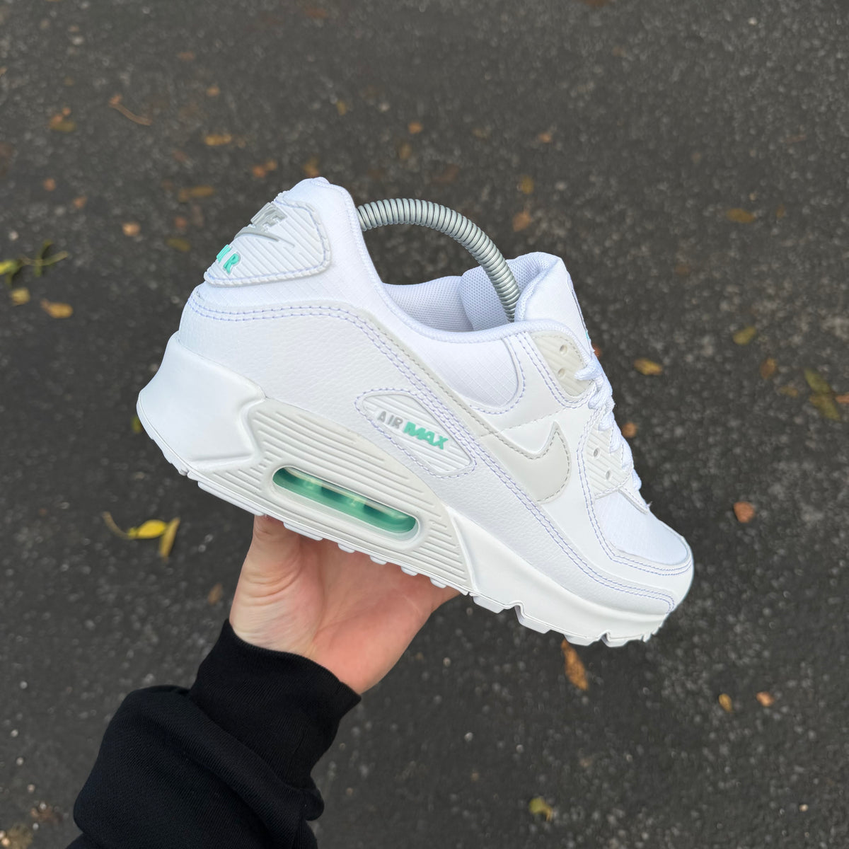Nike Air Max 90 White Hyper Turquoise